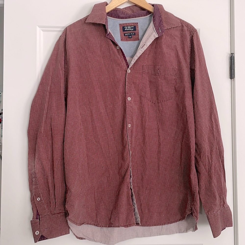 Point Zero| slim fit long sleeve button up